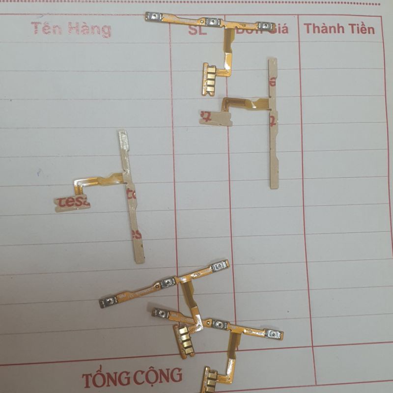 Dây cáp nguồn âm lượng redmi note 9 bao test