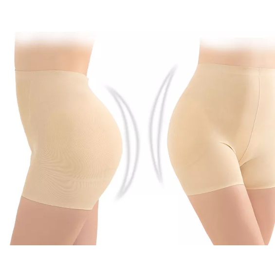 Quần độn mông, độn hông chất su mát lạnh không đường viền, chống lộ cao cấp tái tạo đường cong quyến rũ