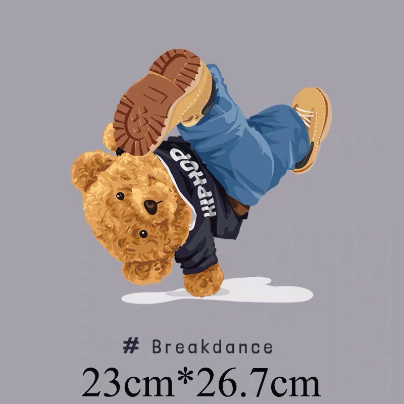 Hình ủi , hình ép nhiệt - Mẫu Gấu nhiều loại