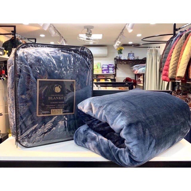 Chăn Lông Blanket cao cấp hàng chuẩn, Chăn Lông Tuyết Mềm Mịn Nhập Khẩu Loại 1
