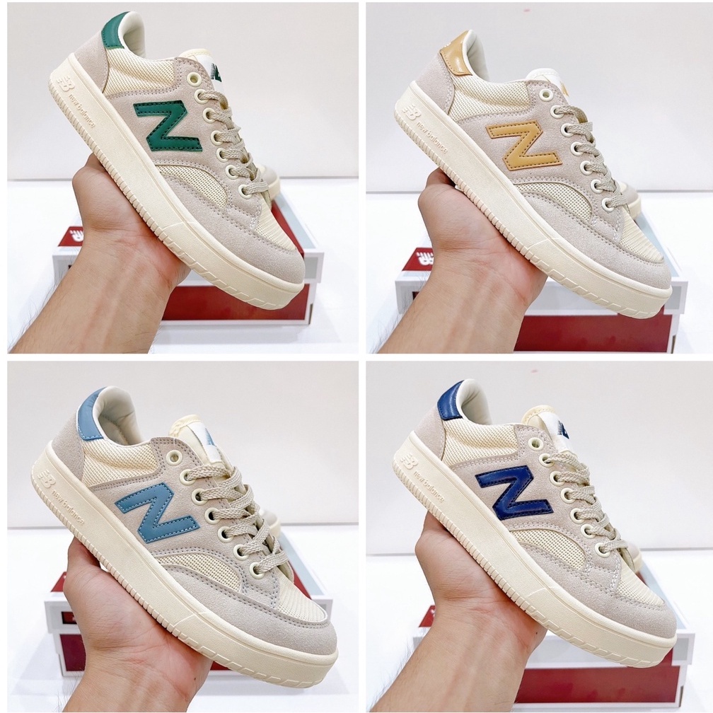 Giày NB 300 Crt, New balance 300 đủ 3 phối màu, giày thể thao nam nữ cổ thấp, đế bệt, da lộn, dễ phối đồ, bản Best