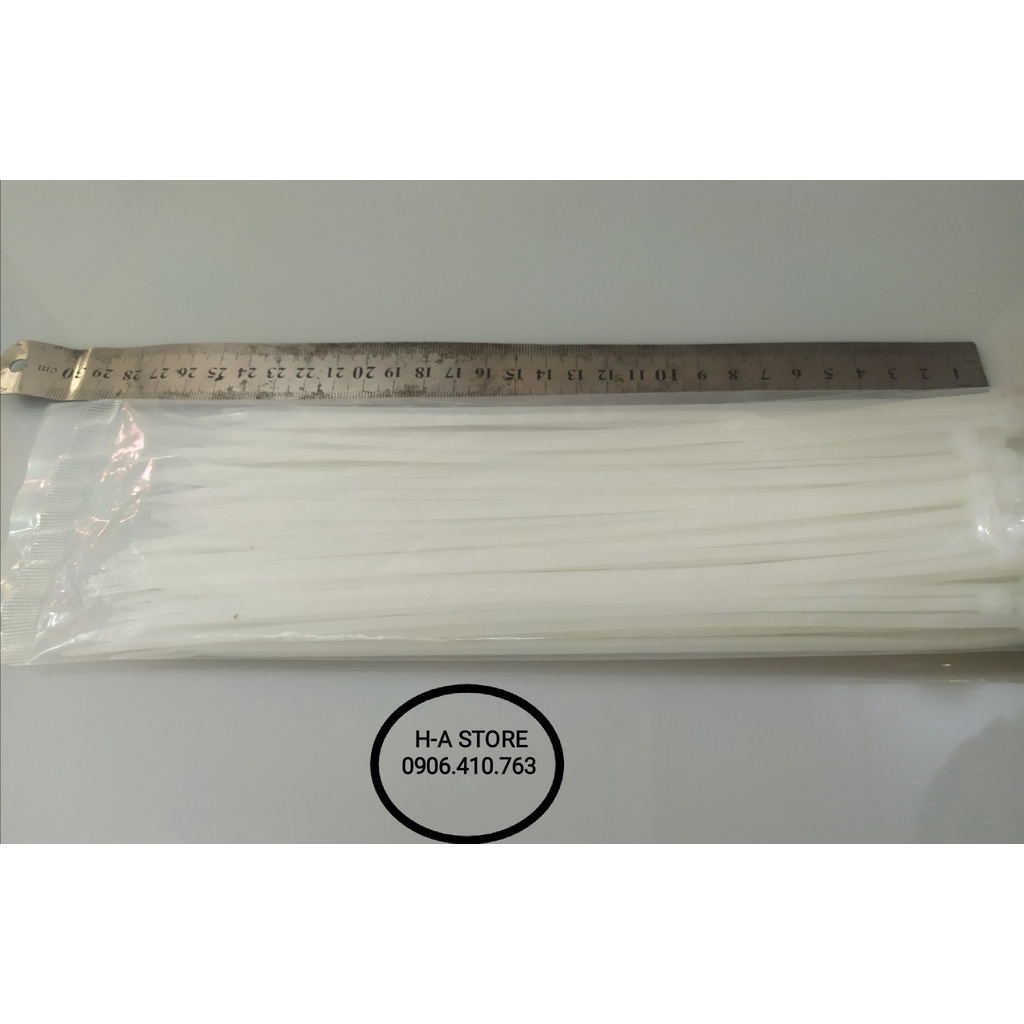 Dây rút nhựa Poly size 10cm / 15cm / 20cm / 25cm / 30cm / 40cm / 50cm