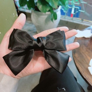 cặp tóc nơ lụa ngắn thời trang