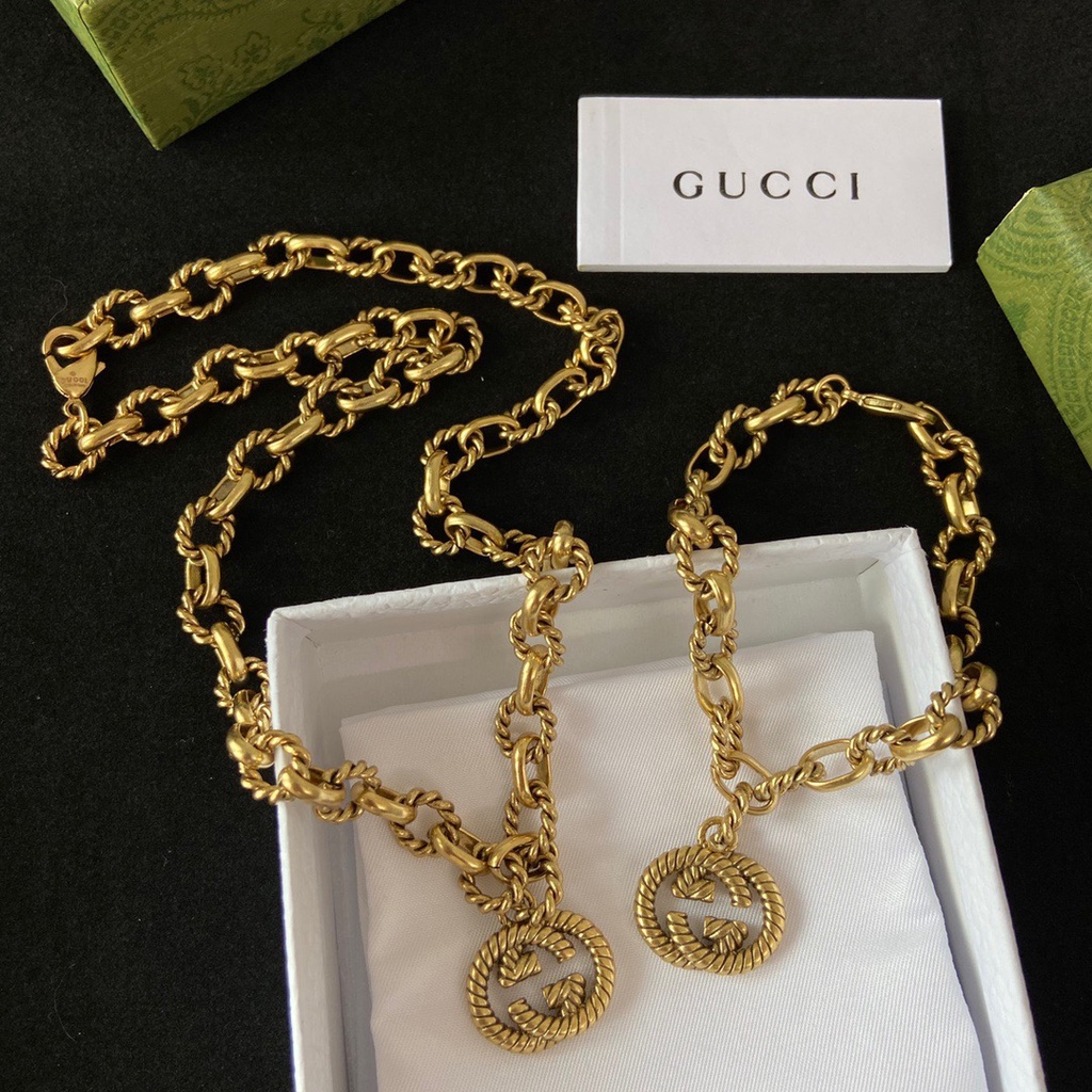 Gucci Vòng cổ / Vòng Tay / Vòng Tay Bảng Chữ Cái Thời Trang Chất Liệu Thời Trang Xu Hướng Mới Lạ Và Thanh Lịch