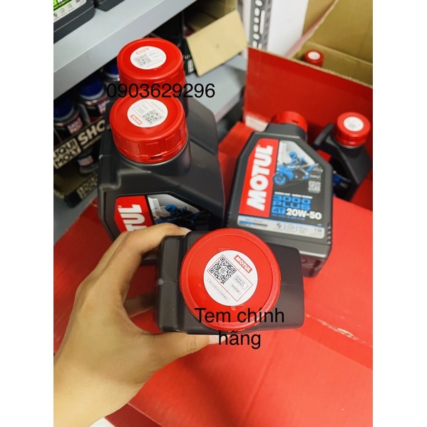 Dầu nhớt MOTUL 3000 PLUS 20W50 1L và 0.8L ( Bán Tổng Hợp ) SJ MA2 giá rẻ dành cho xe số