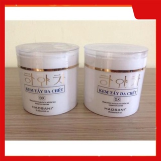 Kem massa + tẩy da chết Haosani lọ 250ml