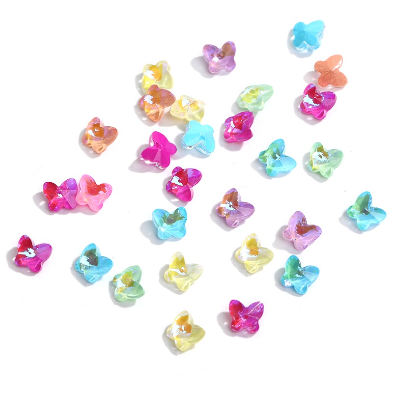 Đá Mocha Phát Quang Đính Móng Tay Nghệ Thuật