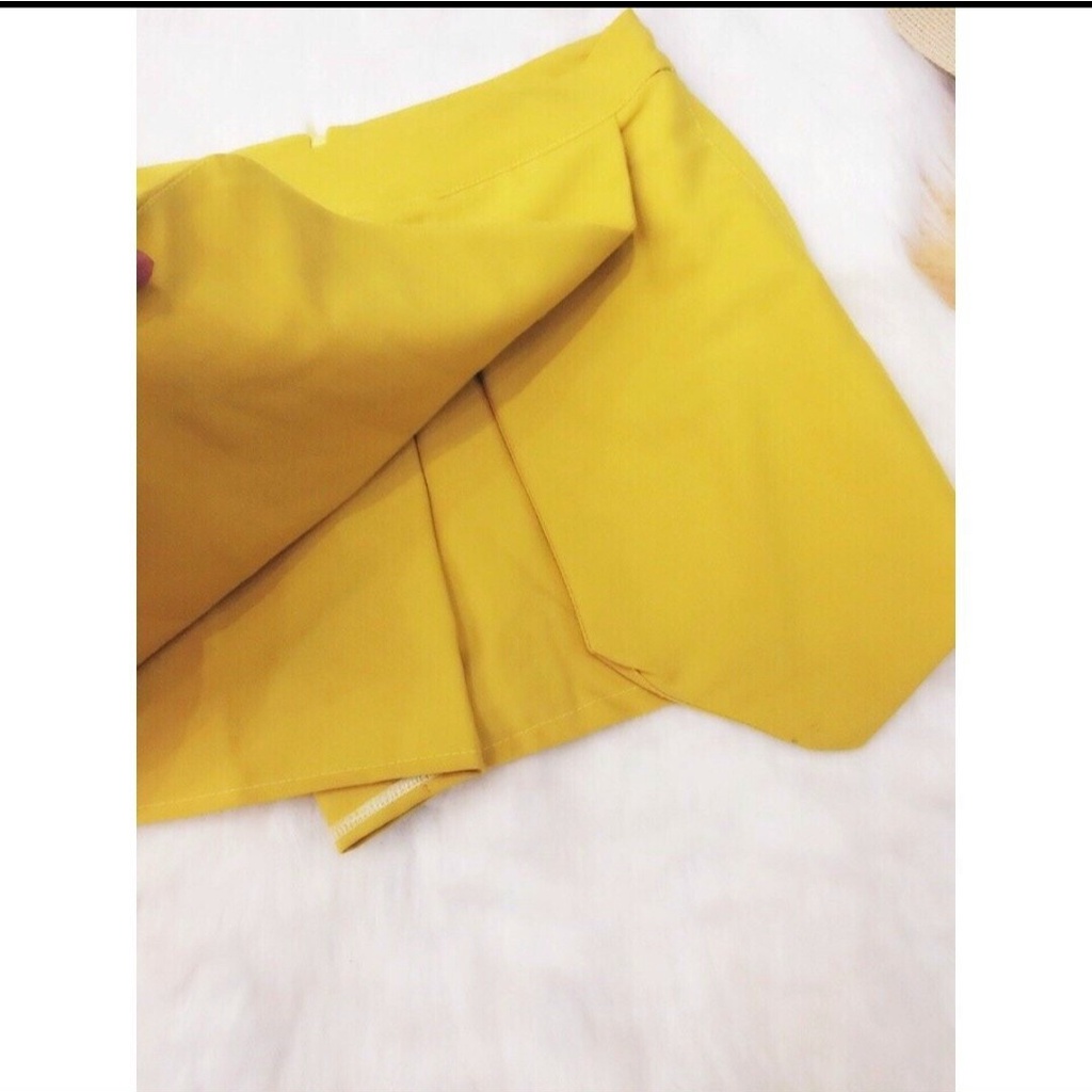 Quần giả váy đắp chéo