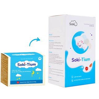SOKITIUM BỘT HOÀ TAN GIÚP TRẺ NGỦ NGON 12 GÓI