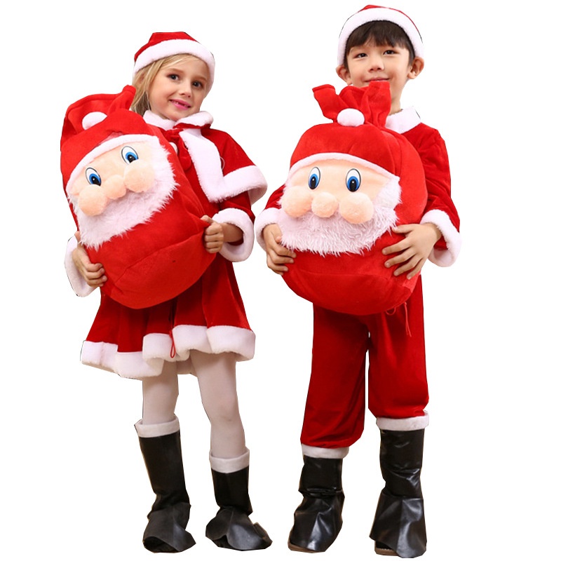 Bộ Đồ Hóa Trang Ông Già Noel Cho Bé