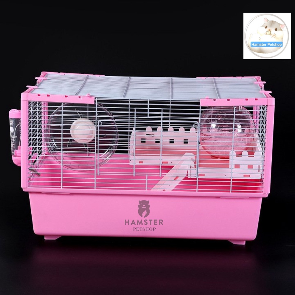 Lồng đại 60x35x42cm thế hệ mới cho hamster và thú cưng nhỏ
