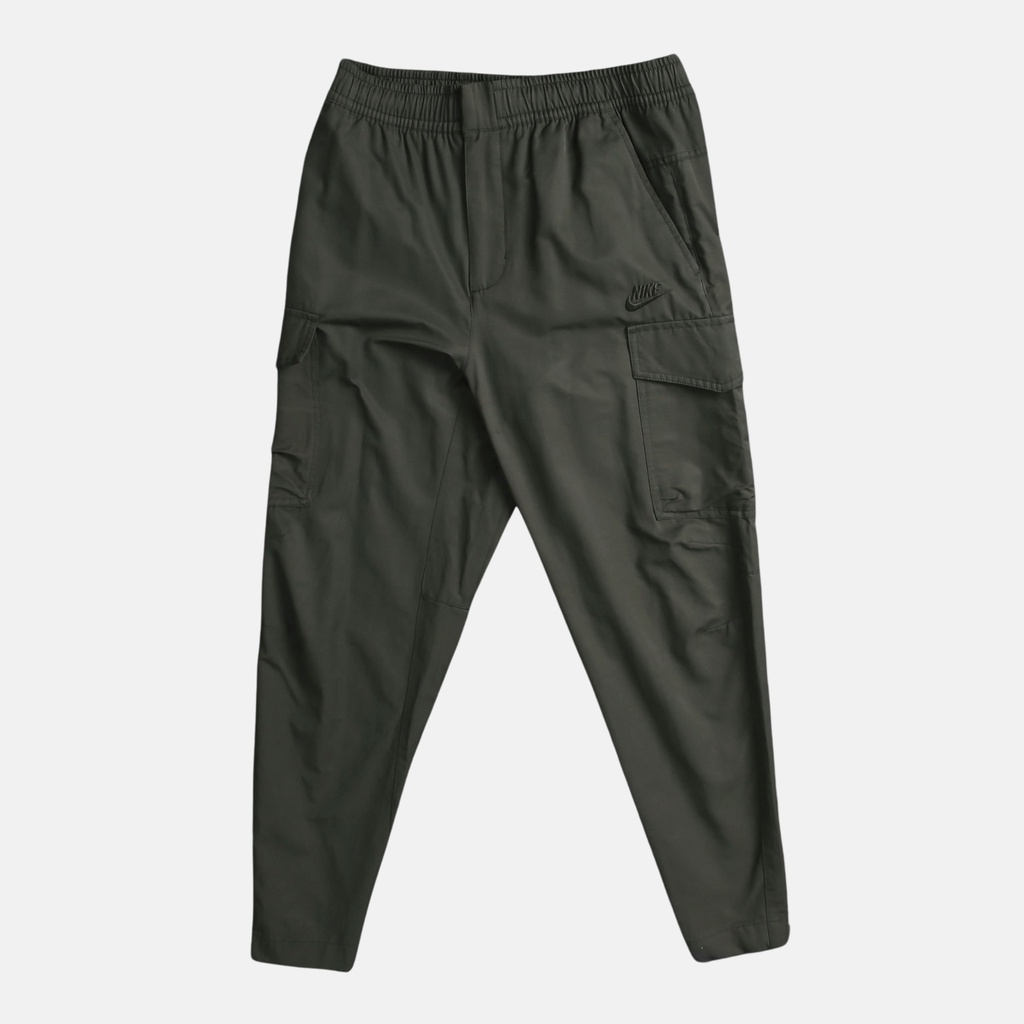 NIKE CHÍNH HÃNG - Quần dài thể thao nam Nike Sportswear Men's Unlined Utility Cargo Trousers Authentic - Moss Green