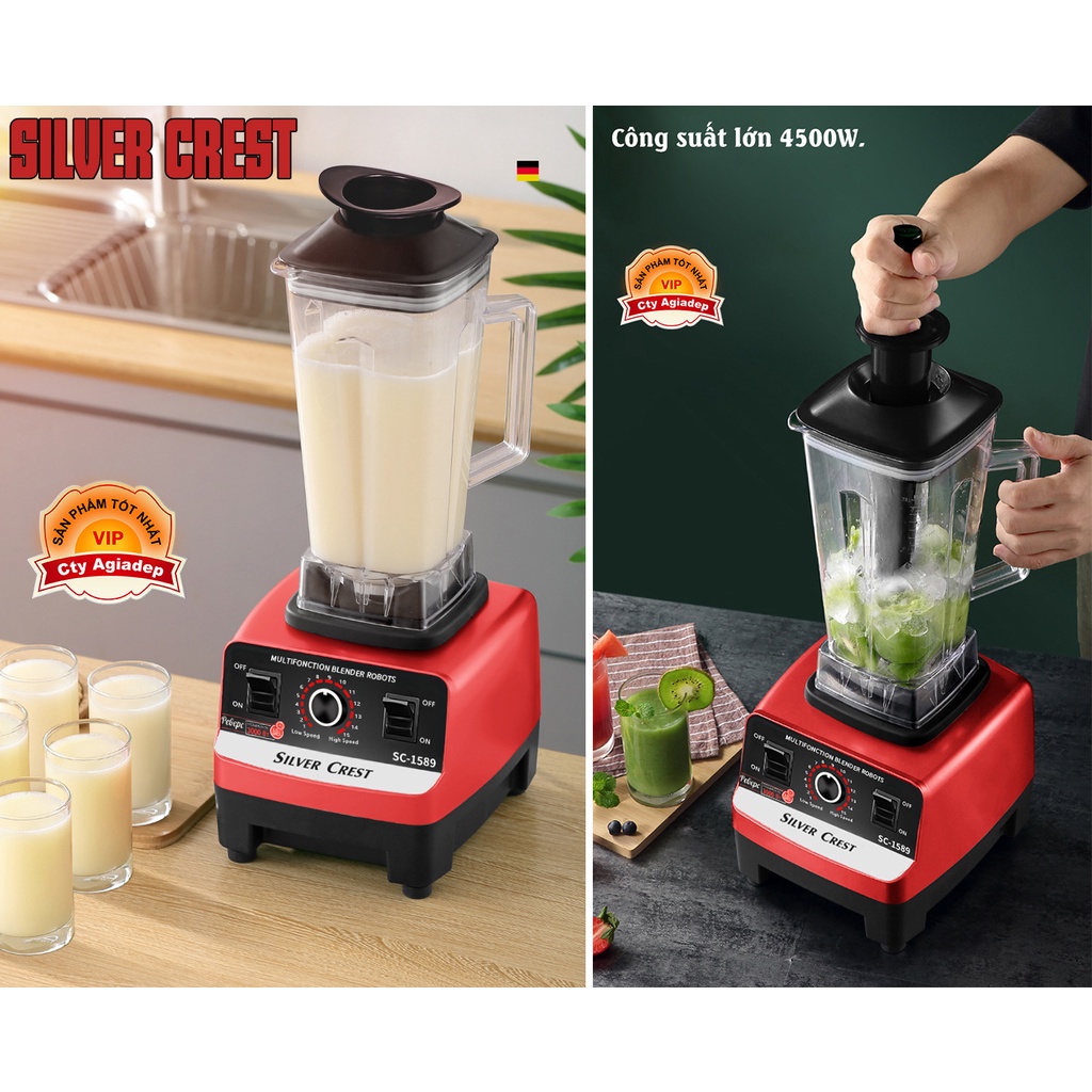 Máy xay thực phẩm, sinh tố SilverCrest Bền bỉ Mạnh mẽ