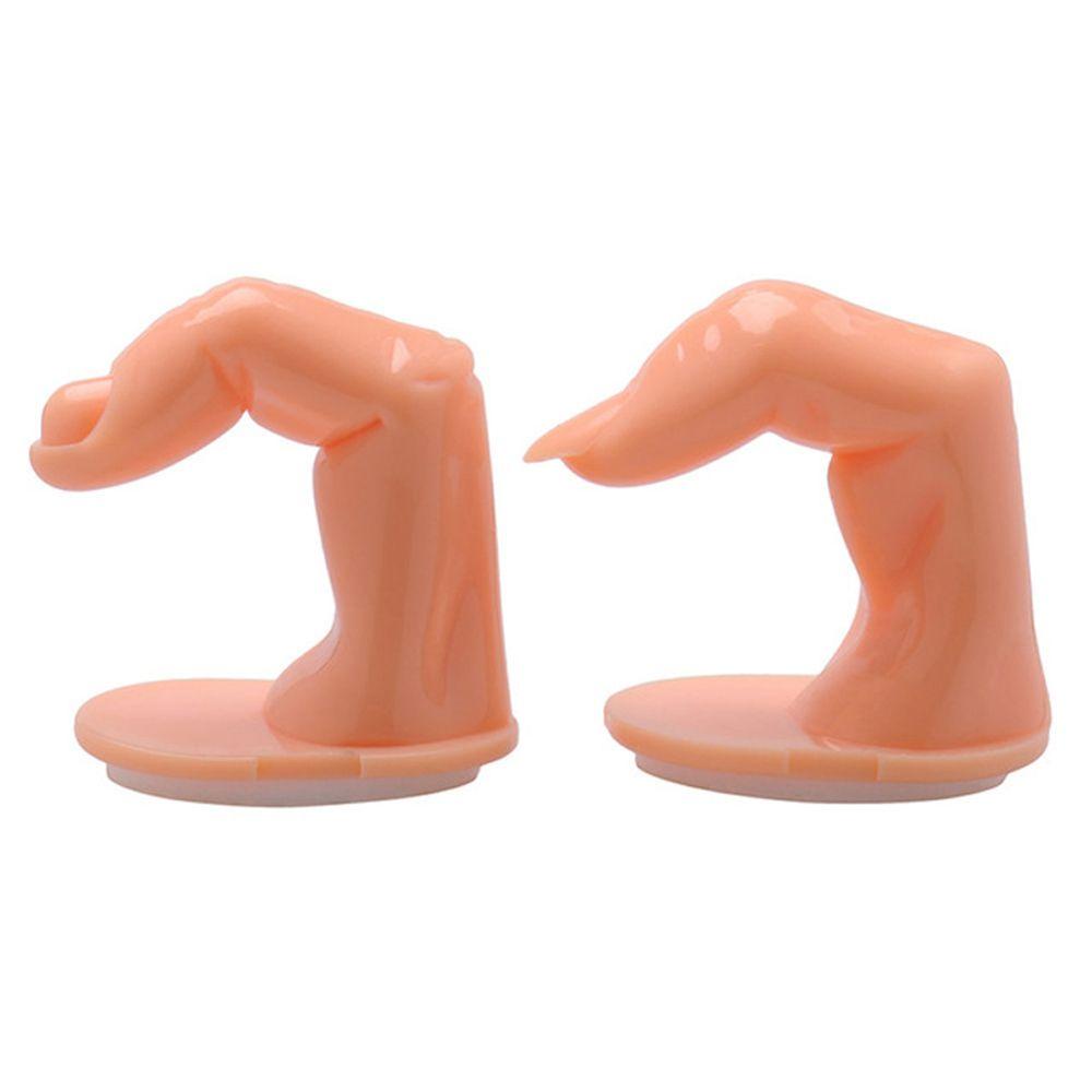 Mô Hình Ngón Tay Giả Bằng Nhựa Chất Lượng Cao Hỗ Trợ Luyện Tập Làm Móng DIY