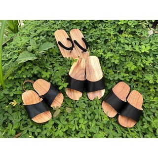 Guốc mộc cho mẹ và bé