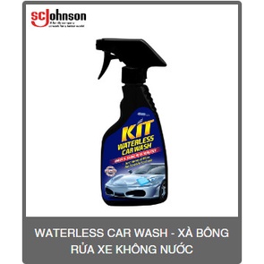 XÀ BÔNG  RỬA XE KIT - WASH &amp; WAX BOTOL &amp; GLOW (500 ml) 1 LIT