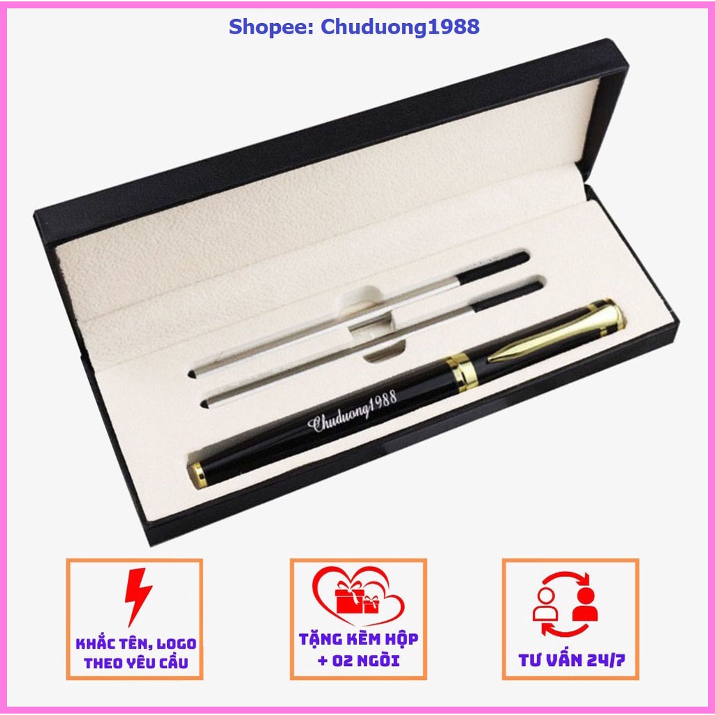 Bút khắc tên, bút ký khắc tên theo yêu cầu BK03