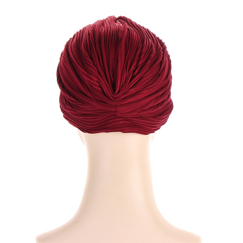 Mũ Turban Co Giãn Màu Sắc Thời Trang Cho Nữ