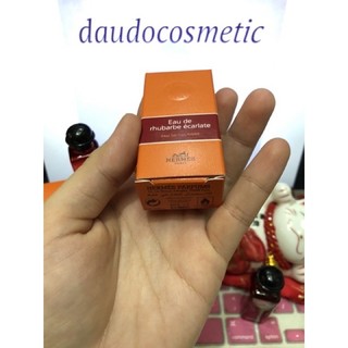[ mini ] Nước hoa Herrmes Eau de Rhubarbe Ecarlate Eau De Cologne 7.5ml