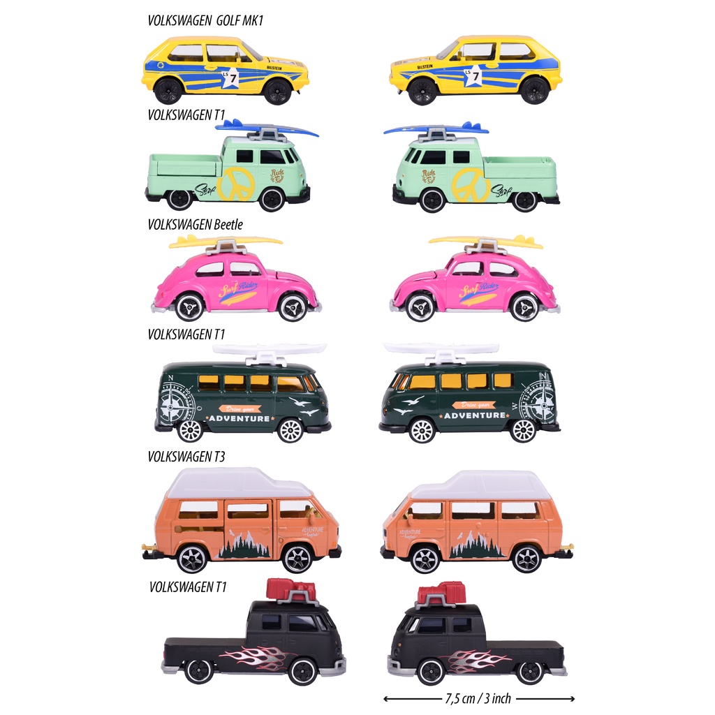 Xe Mô Hình MAJORETTE VW The Originals Premium Cars 212055004 - Simba Toys VietNam - Giao Ngẫu Nhiên