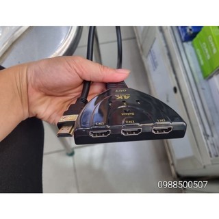 Dây chuyển đổi HDMI 3 in - 1 out.