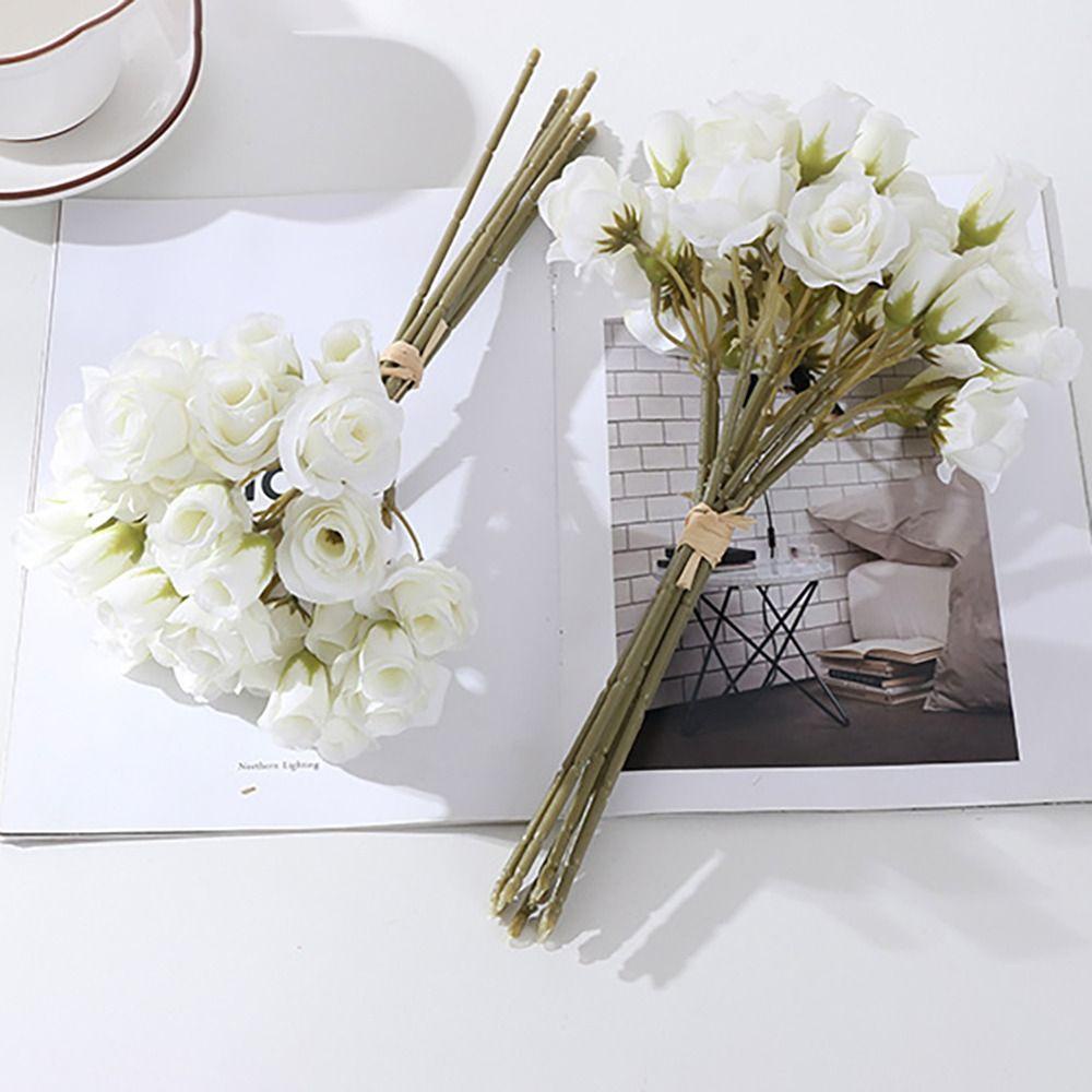 Bó Hoa Hồng Giả 36 Bông Trang Trí Tiệc Cưới