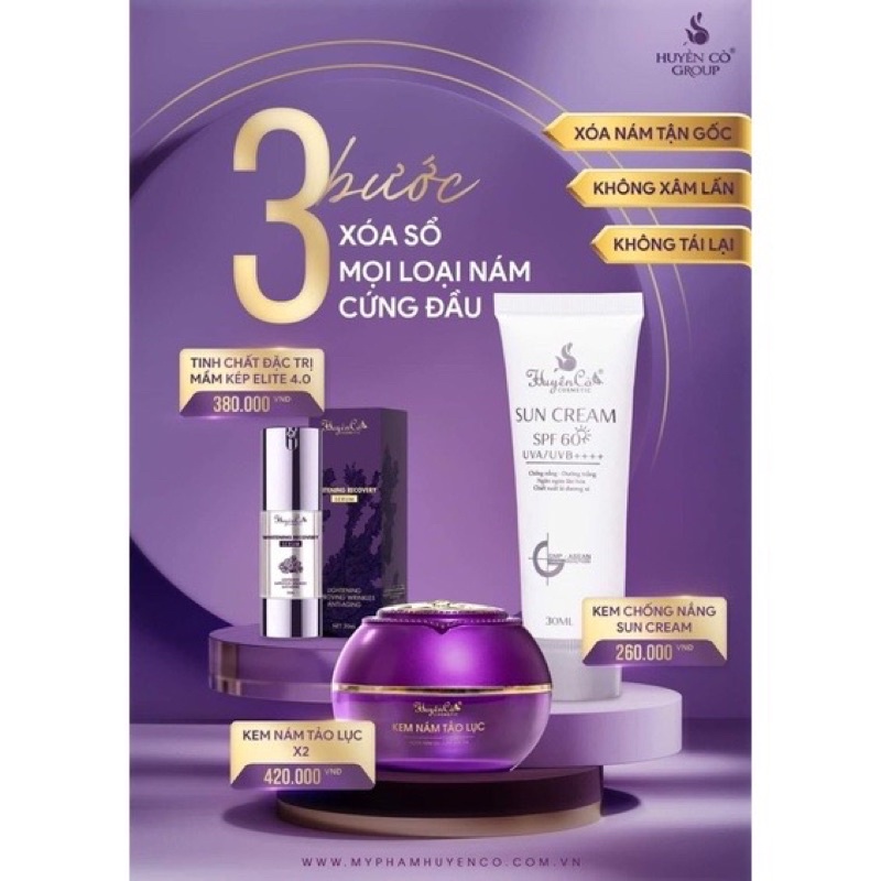 COMBO NÁM HUYỀN CÒ