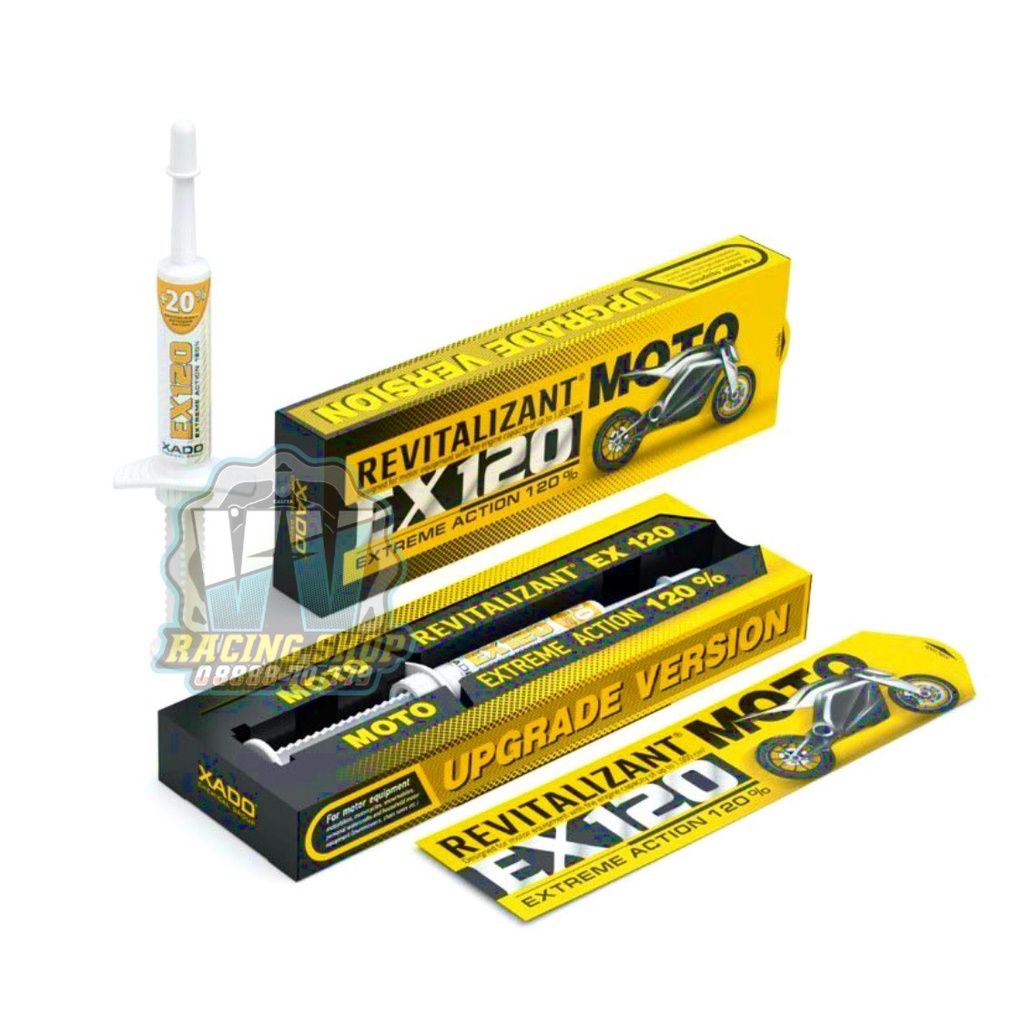 Dung dịch XADO EX120 Revitalizant for Moto Upgrade Version Phục Hồi Động Cơ Xe Máy