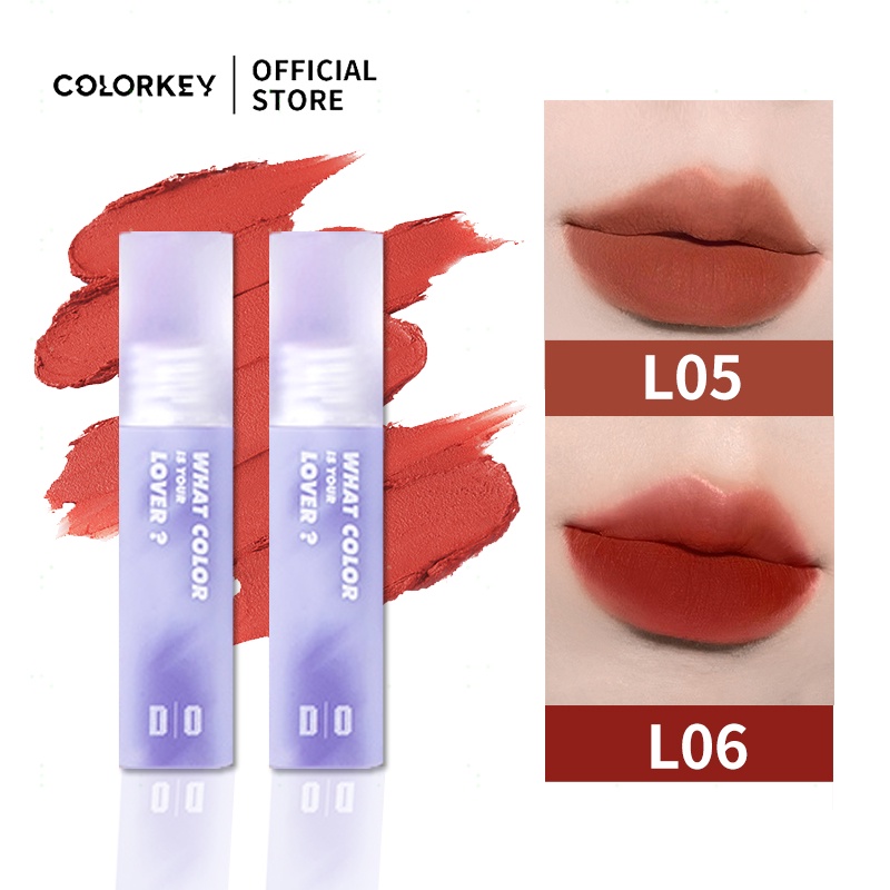 Son môi Colorkey & DO Milk Mist Lip Mud dưỡng ẩm khóa màu đa năng lâu