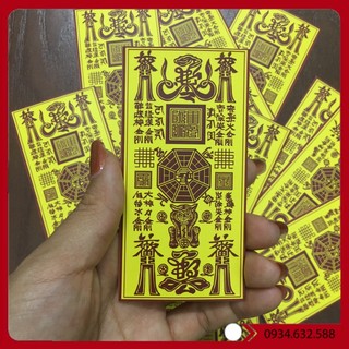 Phù trấn trạch giấy MÂU NI - phong thủy đất