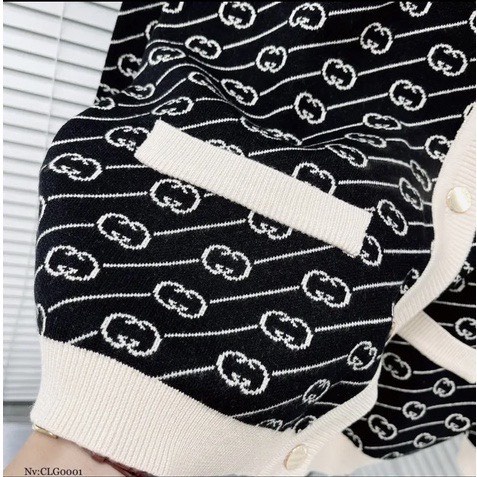 Áo Khoác Cardigan GUCCI Form Unisex Phong Cách Hàn Quốc | BigBuy360 - bigbuy360.vn