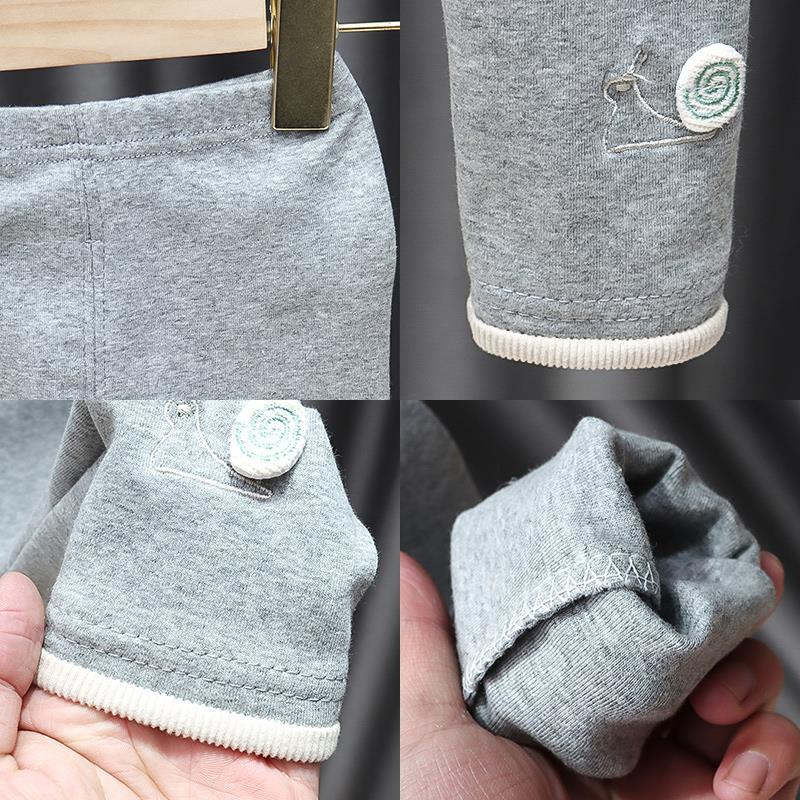 Quần Legging Mỏng Thời Trang Xuân Thu Phong Cách Hàn Quốc Cho Bé Gái