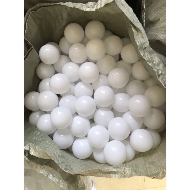 Bóng nhựa cho bé, bóng nhựa để chụp hình, an toàn không gây kích ứng kích thước 8cm Tông màu Đen Trắng Xám