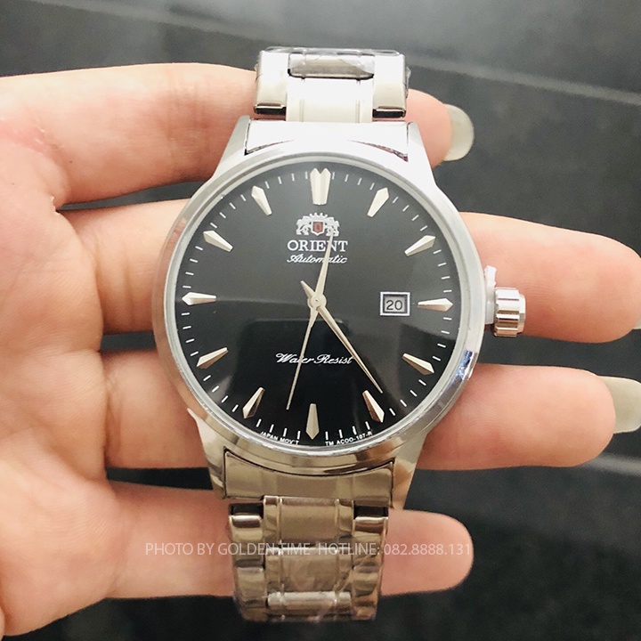 Đồng Hồ Nam Orient  OR01 Dây thép đúc cao cấp, Full hộp, Mặt Sapphire chống xước, chống nước thẻ bảo hành 2 năm