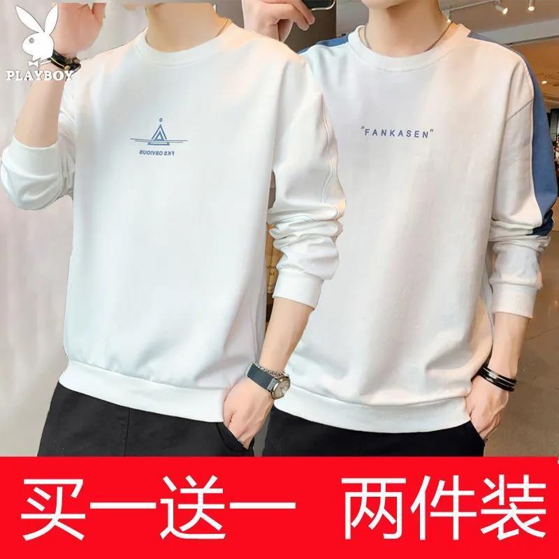 Áo sweater Playboy Tay Dài Cổ Tròn Dáng Rộng Thời Trang Xuân Thu Cho Nam Giới