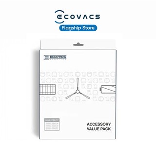 Hộp Phụ Kiện (Chổi Chính, Chổi Cạnh, Màng Lọc) Cho Robot Hút Bụi ECOVACS Deebot T9