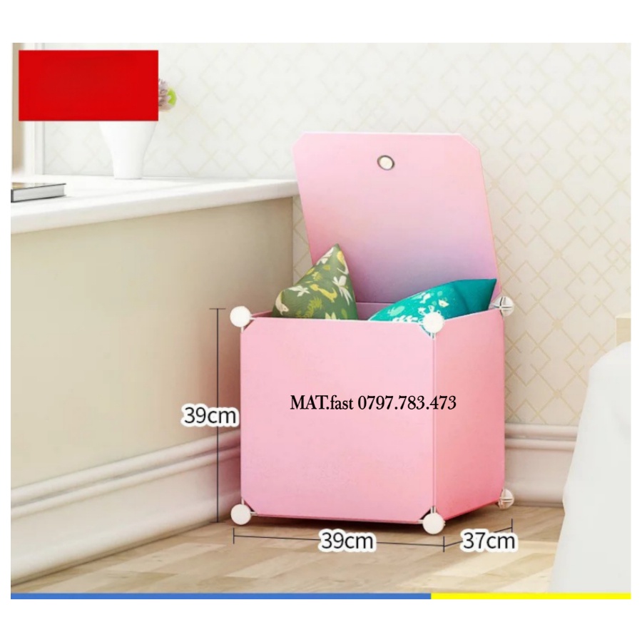 TỦ NHỰA LẮP GHÉP 1 Ô