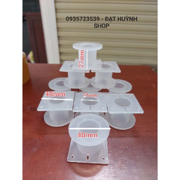 Combo 10 lõi nhựa vuông tròn 40 đen_ quấn cuộ cảm phân tần loa