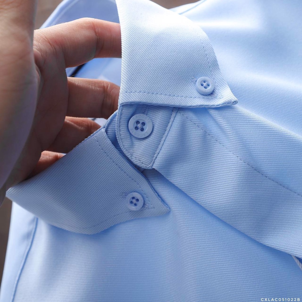 Áo sơ mi tay dài Không Túi GIẤU NÚT LACOSTE LOGO THÊU VẢI COTTON LỤA HIẾM 6 MÀU siêu sang Hàng xịn Cao Cấp