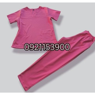 Đồng phục spa màu hồng ( nhiều màu hồng)