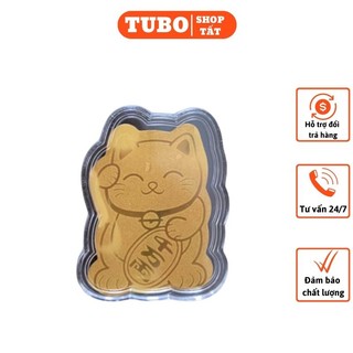 Mèo thần tài mạ vàng 24k rước lộc vào nhà - Tubosocks