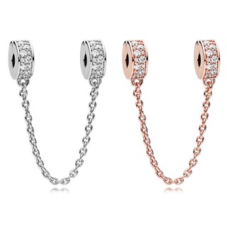 Charm xích chặn clip đính đá (chuỗi an toàn) - Linhcharms 2022