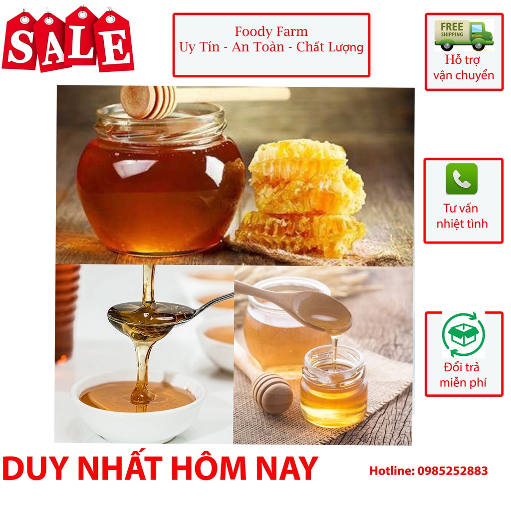 Mật ong rừng nguyên chất 100%