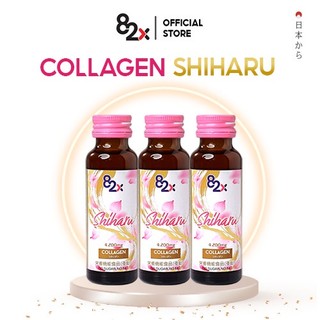 82X Combo 3 chai Nước uống COLLAGEN SHIHARU làm đẹp da , cấp ẩm đến từ Nhật Bản 50ml/lọ.