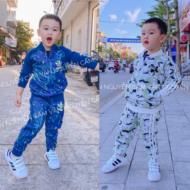 Bộ adidas ràn ri xuất dư cho bé