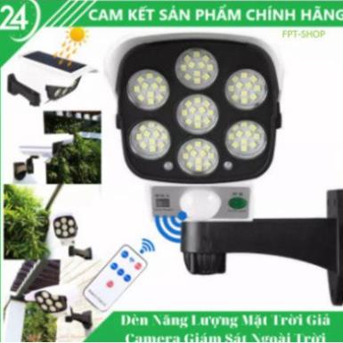 (RẺ VÔ ĐỊCH)Đèn năng lượng mặt trời ánh sáng mô phỏng camera giám sát giả để dọa kẻ trộm ngoài cảm biến chống nước