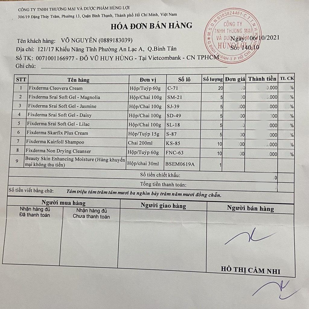 Fixderma Giảm Mụn Ban Đêm Salyzap Lotion For Acne - 20ml