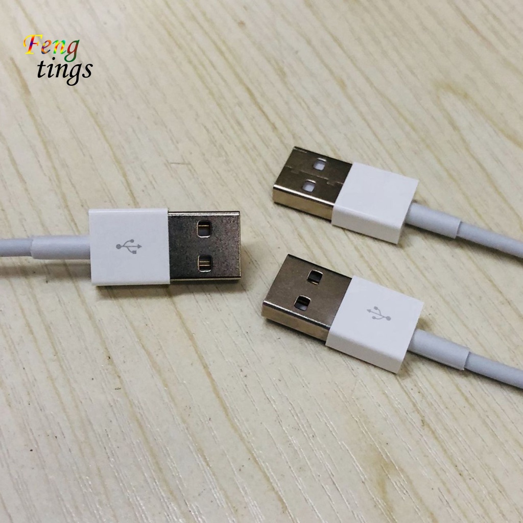 [Ft] Portable Charger Wire 2A Micro USB Type-C 8Pin Data Cord Charger Wire Good Elasticity for Android Mobile Phone