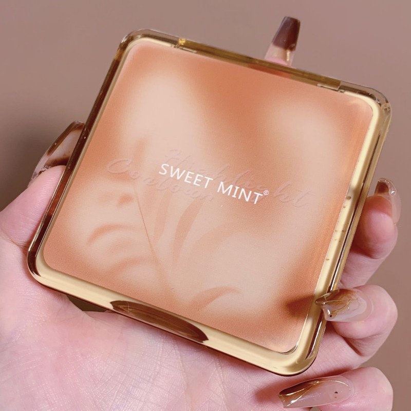 Phấn tạo khối / tạo đường viền bốn màu ngọt ngào tự nhiên lâu dài