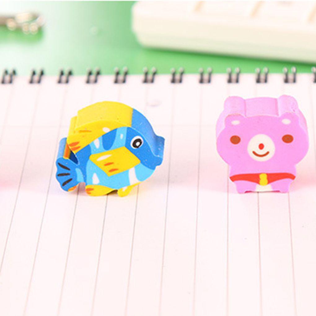 Set 10 Bút Chì Gỗ Họa Tiết Hoạt Hình Dễ Thương